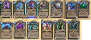 Conta Hearthstone, 15k de pó, 21 LENDARIAS - Blizzard