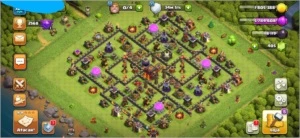 CLASH OF CLANS CV 10 SEMI-FULL