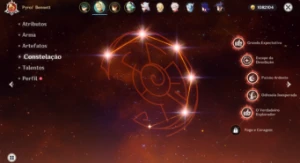 Conta Genshin Impact AR 57 12 personagens 5 estrelas!!