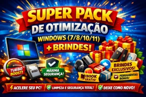 Pack De Otimização Windows (7/8/10/11) + Entrega Automática - Softwares e Licenças
