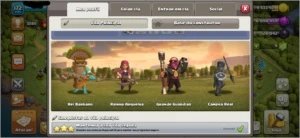 CV13 SEMI FULL TH13 BEM UPADA BARATA 4 SKINS ITENS MAGICOS - Clash of Clans