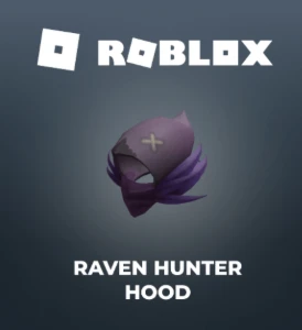 🔑Código Raven Hunter Hood🦅 - Roblox