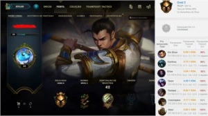 Conta smurf 90% wr - League of Legends LOL
