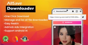 Source app AllSave Pro – Download de vídeos tudo-em-um - Vídeos e Cortes Cortes Virais