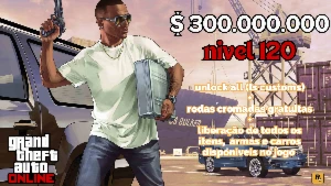 GTA V Online PC: Nível Máximo e $300 Milhões Garantidos