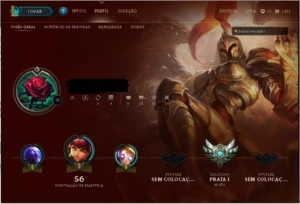 Conta League Of Legends, Prata para smurfs. LOL