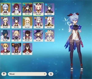 Heizou, Ganyu, Mona, Prova de kagura e banner garantido Ar38 - Genshin Impact