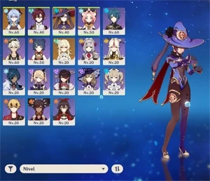 Heizou, Ganyu, Mona, Prova de kagura e banner garantido Ar38 - Genshin Impact