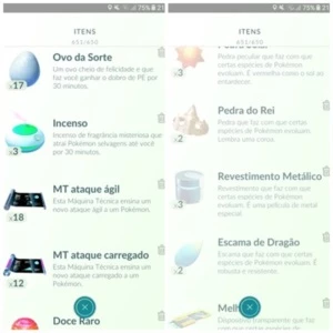Conta de Pokémon GO