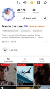 Vendo conta no Kawai 257K - Redes Sociais