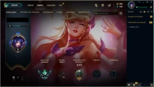 CONTA LOL PLATINA, 41 CHAMPS E 13 SKINS - League of Legends