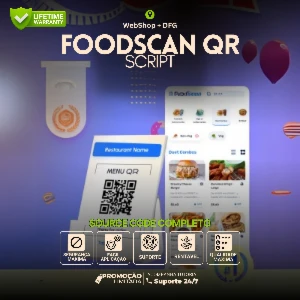 🍽️ FoodScan - [SCRIPT] O Futuro dos Cardápios Digitais QR