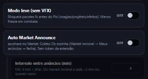 Baiakidle Automatico extensão - Inteligência Artificial