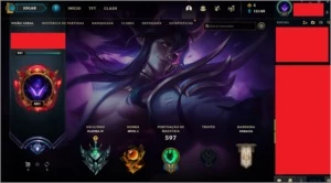 Conta de lol - League of Legends