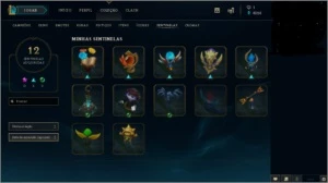 Conta com 156 skins, 2 miticas, elise vitóriosa, etc - League of Legends LOL