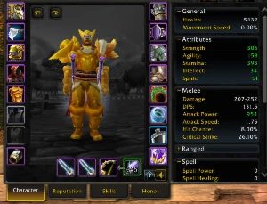WowAnniversary NightSlayer  Human Warrior 60 R14 FULL