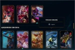 Conta lol D5 Todos Os Champs 100+ Skins 80+Icones 14pag Runa - League of Legends
