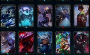 Conta lol D5 Todos Os Champs 100+ Skins 80+Icones 14pag Runa - League of Legends