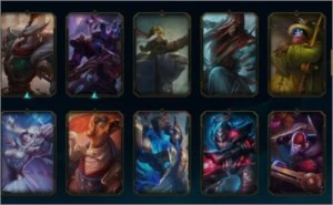 Conta lol D5 Todos Os Champs 100+ Skins 80+Icones 14pag Runa - League of Legends