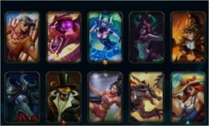 Conta lol D5 Todos Os Champs 100+ Skins 80+Icones 14pag Runa - League of Legends