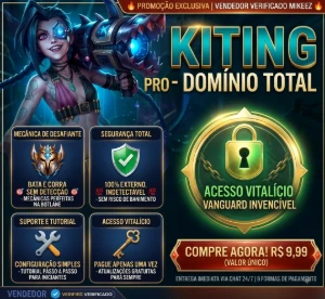 Auto Kiting LoL – Todos os ADCs e Champs | Vitalício sem ban