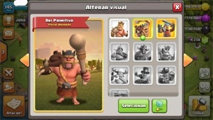 CONTA CLASH OF CLANS CV12 + 4000 GEMAS