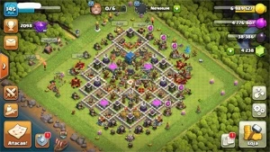 CONTA CLASH OF CLANS CV12 + 4000 GEMAS
