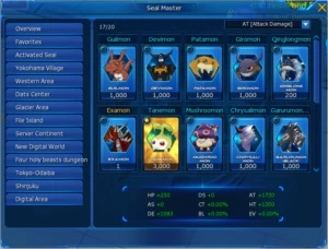 Conta Server Omegamon - Digimon Masters Online DMO