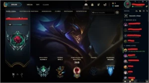 CONTA DE LOL PLATINA 2, QUASE TODOS OS CHAMPS, SKINS E MAIS - League of Legends