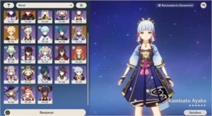 Conta Genshin AR 55 - 8 Personagens e 2 Armas T5 - Genshin Impact