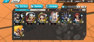 Conta de one piece bounty rush (7ex, 700 RD) - Others