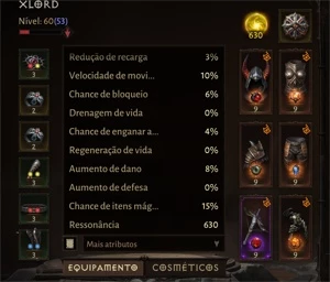 TOP 1 HUNTER SERVE OZY GEMADA  Diablo imortal - Blizzard