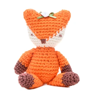 Amigurumi Raposinha Fofa Quarto de Bebê - Artesanato e Personalizados