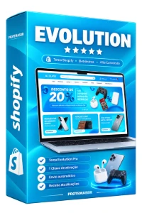 Tema Evolution Shopify Sempre Atualizado + Chave de Ativação - Sites, Lojas e Sistemas Prontos Sites e Scripts