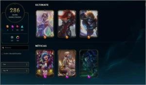 Conta diamante criada em 2012 - League of Legends LOL