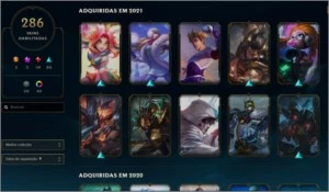Conta diamante criada em 2012 - League of Legends LOL