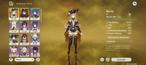 Conta genshin AR 54 túmulo do lobo | perdição do dragao - Genshin Impact