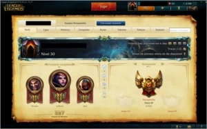 Conta lol ouro 2 borda platina - League of Legends