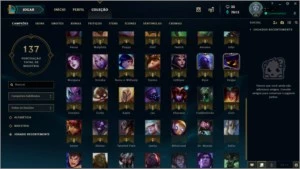 Vendo conta ouro IV - League of Legends LOL
