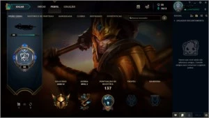 Vendo conta ouro IV - League of Legends LOL