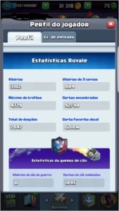 Clash Royael  conta Nível 11 92/94 cartas bem upada - Clash Royale