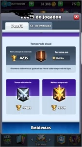 Clash Royael  conta Nível 11 92/94 cartas bem upada - Clash Royale