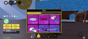 Selling blox fruit account over 55k spent in game - Roblox