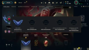 Conta Lol - Diamante 4, 64% De Wr(E-Mail Não Confirmado) - League of Legends