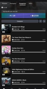 Conta Xbox com Jogos. 14 Platinados - Outros
