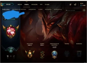 Conta lol Gold 4 - League of Legends