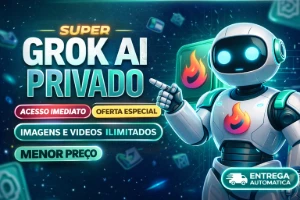 Super Grok Ia | 30 Dias + Brinde | Conta Privada - Assinaturas e Premium