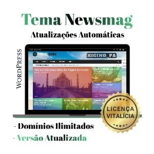 Tema Wordpress Newsmag + Atualizações