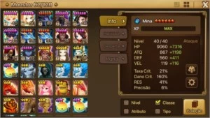 Conta Global com Nat 5* LD - Summoners War