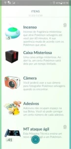 Conta pokémon 78 shinys e nível 40